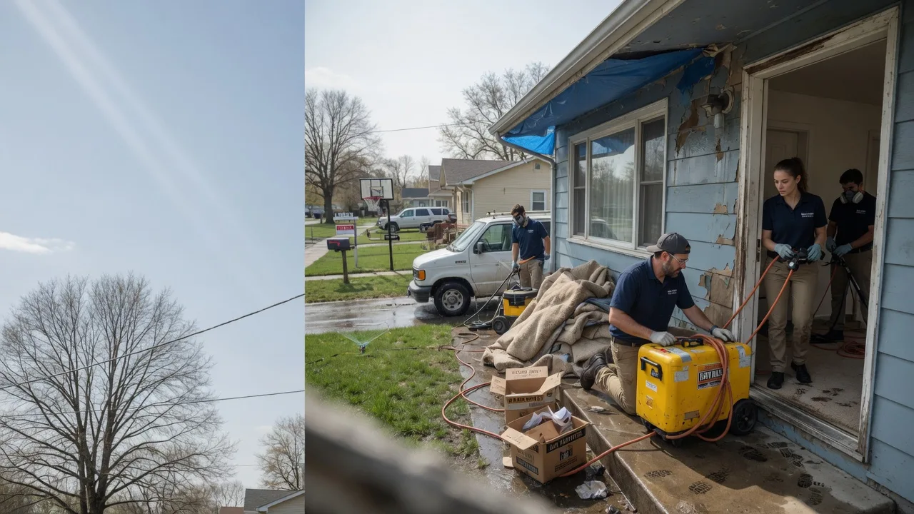 Basement Flood Cleanup in Jefferson, OR near me
